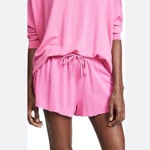 Women’s Honeydew Hot Pink Loungewear Flowy Shorts Medium